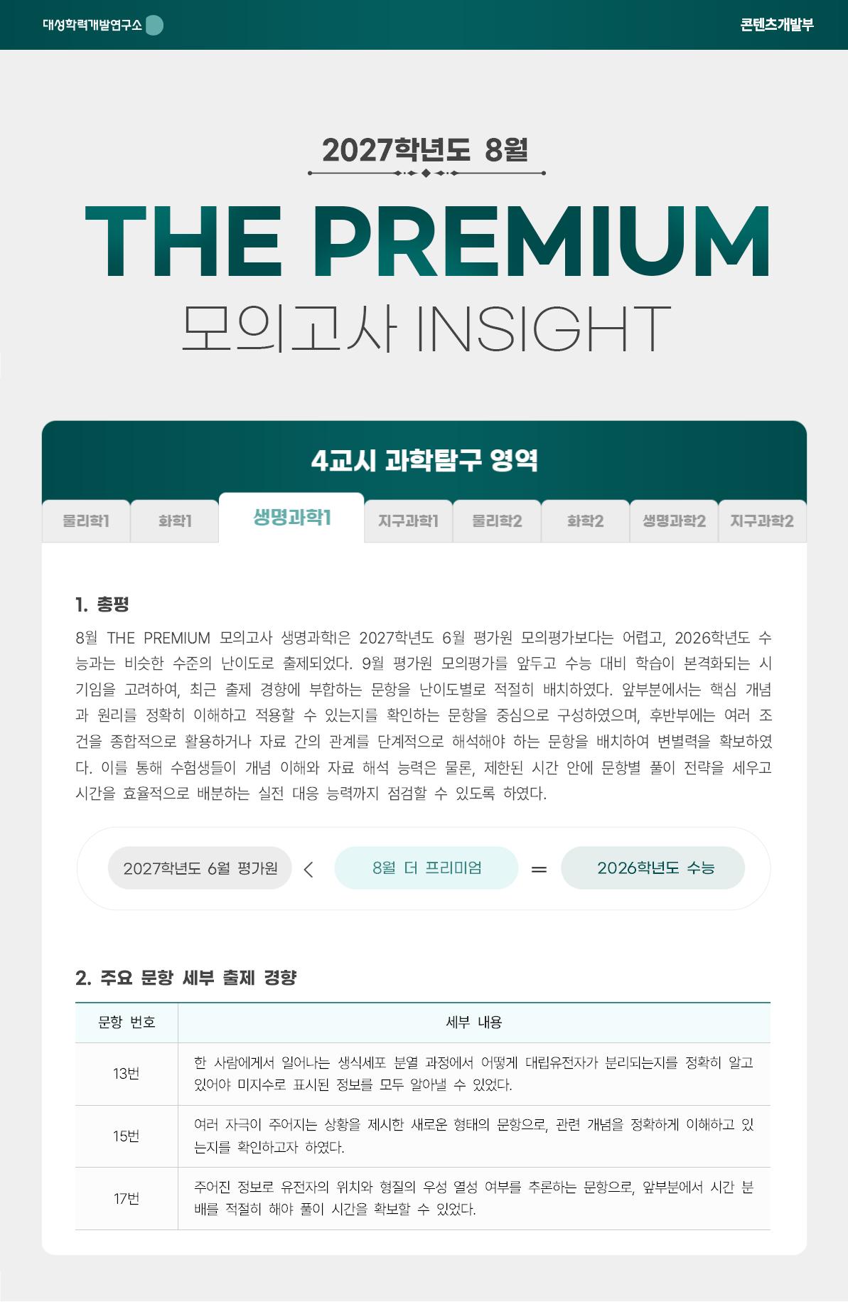 2027학년도 8월 THE PREMIUM 모의고사 INSIGHT 과탐_생명과학1.jpg
